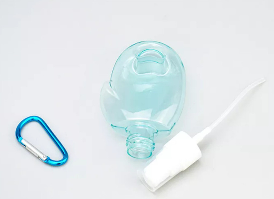 플립 캡과 쿠스텀 PETG 비어 있는 리필러블 여행용 키트 병